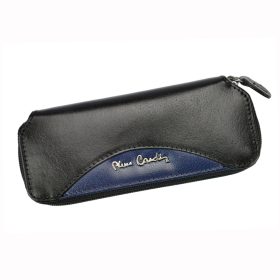   Pierre Cardin TILAK29 377 fekete bőr kulcstartó 15.5 x 6.5 x 1.8 cm