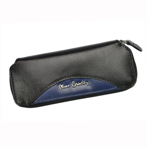 Pierre Cardin TILAK29 377 fekete bőr kulcstartó 15.5 x 6.5 x 1.8 cm