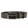Pierre Cardin VNG 084 GF barna férfi marhabőr öv 3.5 cm
