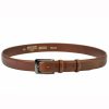 Pierre Cardin VNG 084 GF barna férfi marhabőr öv 3.5 cm