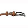 Pierre Cardin VNG 084 GF barna férfi marhabőr öv 3.5 cm