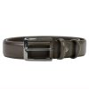 Pierre Cardin VNG 084 GF barna férfi marhabőr öv 3.5 cm
