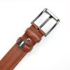 Pierre Cardin VNG 088 GF kék férfi marhabőr öv 3.5 cm