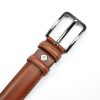 Pierre Cardin VNG 088 GF kék férfi marhabőr öv 3.5 cm