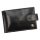 Rovicky TW-02-RVT RFID fekete női bőr irattartó 10 x 7 x 2 cm