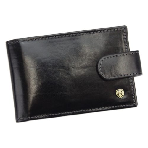 Rovicky TW-02-RVT RFID fekete női bőr irattartó 10 x 7 x 2 cm