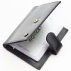 Rovicky TW-04-RVT RFID fekete férfi bőr irattartó 7.5 x 10 x 2 cm