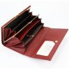 Rovicky 8801-SBR RFID fekete női marhabőr pénztárca 18.5 x 9 x 3 cm