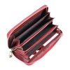 Rovicky 8807-PTR RFID piros női bőr pénztárca 20 x 10 x 3 cm