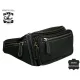 Wild 2506-MH fekete férfi bőr övtáska 40 x 15 x 9 cm