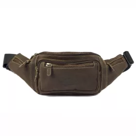 Wild 2506-MH barna férfi bőr övtáska 40 x 15 x 9 cm