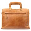 Always Wild CP151 CBH konyakbarna férfi marhabőr aktatáska, oldaltáska 40 x 31 x 10 cm