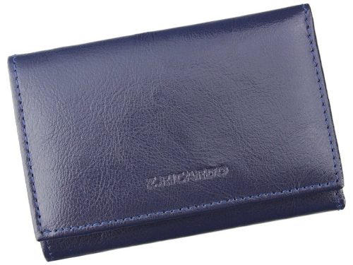 Z.Ricardo 026 sötétkék női bőr pénztárca 12.3 x 8.7 x 3.2 cm