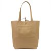 Patrizia 419-013 navy női bőr kézitáska, shopper 38 x 37 x 13 cm