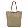 Patrizia 419-013 navy női bőr kézitáska, shopper 38 x 37 x 13 cm