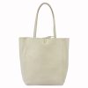 Patrizia 419-013 navy női bőr kézitáska, shopper 38 x 37 x 13 cm
