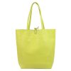 Patrizia 419-013 navy női bőr kézitáska, shopper 38 x 37 x 13 cm