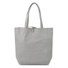Patrizia 419-013 navy női bőr kézitáska, shopper 38 x 37 x 13 cm