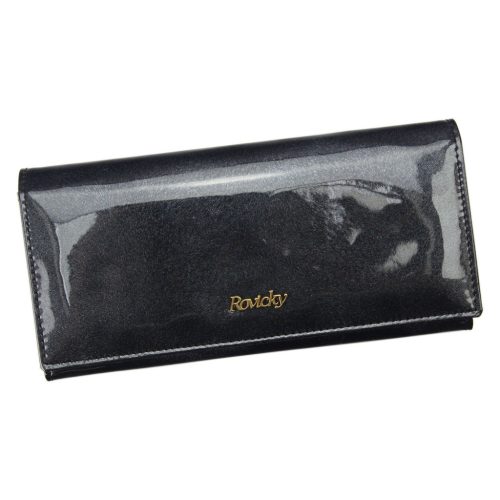 Rovicky 8805-MIR RFID fekete női bőr pénztárca 19 x 9 x 3.5 cm