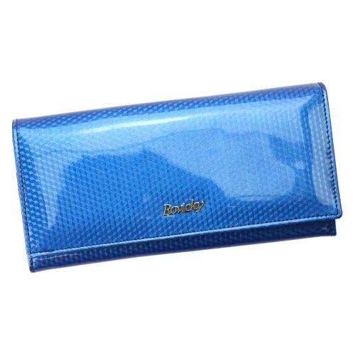 Rovicky 8805-SBR RFID kék női bőr pénztárca 19 x 9 x 3.5 cm