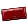 Rovicky 8805-SBR RFID piros női bőr pénztárca 19 x 9 x 3.5 cm