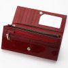Rovicky 8805-SBR RFID piros női bőr pénztárca 19 x 9 x 3.5 cm