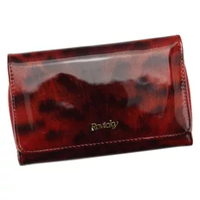   Rovicky 8806-PTR RFID piros női bőr pénztárca 16 x 10.5 x 4 cm