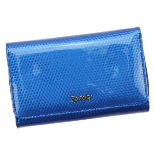 Rovicky 8806-SBR RFID kék női bőr pénztárca 16 x 10.5 x 4 cm