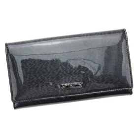 Gregorio PT-121 fekete női bőr pénztárca 20 x 10 x 4 cm