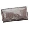 Gregorio PT-121 szürke női marhabőr pénztárca 20 x 10 x 4 cm