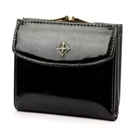   Milano Design SF-1814-ML fekete női rostbőr pénztárca 11 x 10 x 3.5 cm