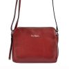 Pierre Cardin FRZ 1655 fehér női bőr válltáska, oldaltáska 24 x 18.5 x 10 cm