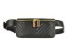 Pierre Cardin FRZ 1660 SAVAGE kék női bőr övtáska, crossbody 22 x 11 x 7 cm
