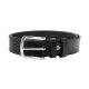 Pierre Cardin PSN 6210 fekete férfi marhabőr öv 4 cm