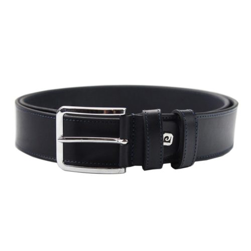 Pierre Cardin PSN 6210 kék férfi marhabőr öv 4 cm