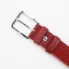 Pierre Cardin PSN 6210 kék férfi marhabőr öv 4 cm