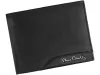 Pierre Cardin TILAK34 8805 fekete-piros férfi marhabőr pénztárca 12.5 x 9.5 x 2 cm