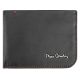 Pierre Cardin TILAK35 8804 fekete-piros férfi bőr pénztárca 11 x 9 x 2 cm