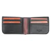 Pierre Cardin TILAK35 8804 fekete-piros férfi bőr pénztárca 11 x 9 x 2 cm