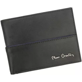   Pierre Cardin TILAK38 8804 RFID fekete férfi bőr pénztárca 11 x 9 cm