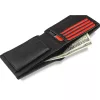 Pierre Cardin TILAK38 8805 RFID fekete-piros férfi bőr pénztárca 12.5 x 9.5 x 2 cm