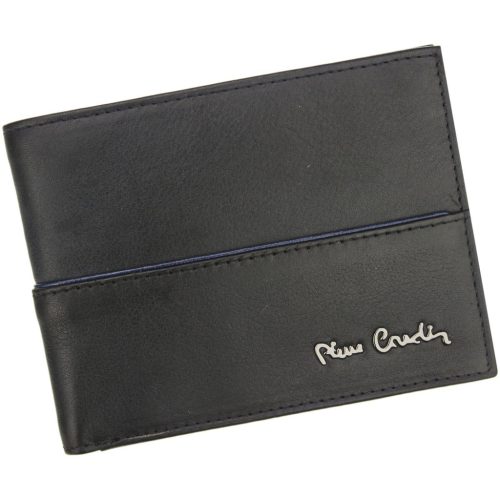 Pierre Cardin TILAK38 8806 RFID fekete férfi bőr pénztárca 12.5 x 9.5 x 2 cm