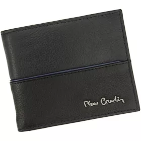   Pierre Cardin TILAK38 8824 RFID fekete férfi bőr pénztárca 11 x 9 x 2 cm