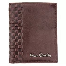   Pierre Cardin TILAK39 8813 barna férfi bőr pénztárca 9,5 x 10,5 cm