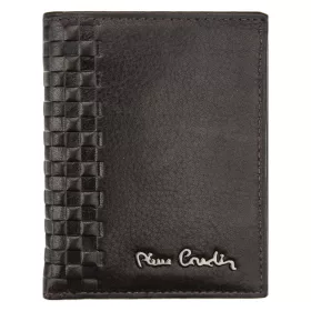   Pierre Cardin TILAK39 8813 barna férfi bőr pénztárca 9,5 x 10,5 cm