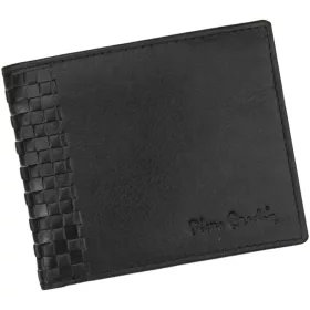   Pierre Cardin TILAK40 8824 RFID fekete férfi bőr pénztárca 11 x 9 cm