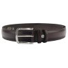 Pierre Cardin PSN 6209 barna férfi marhabőr öv 4 cm