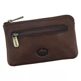 EL FORREST 6030-22 barna bőr kulcstartó 11.5 x 7 x 2 cm