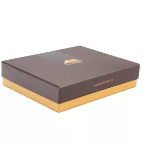 EL FORREST 6030-22 barna bőr kulcstartó 11.5 x 7 x 2 cm