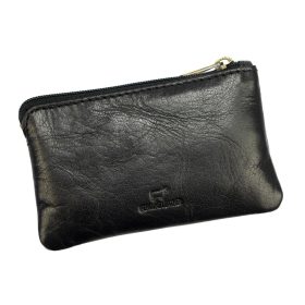 EL FORREST 6030-61 fekete bőr kulcstartó 12 x 7.5 x 1 cm